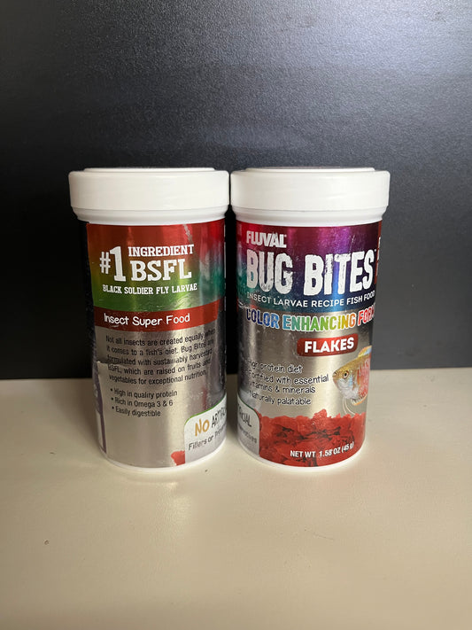 Fluval Bug Bites (Color Enhancing Formula) 1.58 oz.